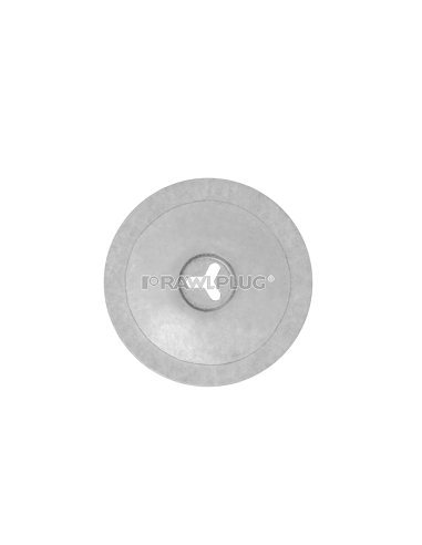 Kruhové ocelové podložky 40 mm RawlPlug R-POK s otvorem 2,5 mm.