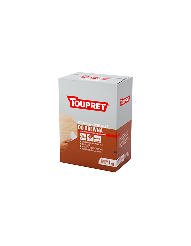 Tmel na dřevo Toupret 1 kg.