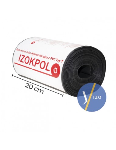 Základová fólie PVC IZOKPOL 1,2 mm, 20 cm.