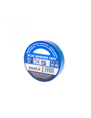Modrá maskovací páska MOTIVE 30 mm x 50 m.
