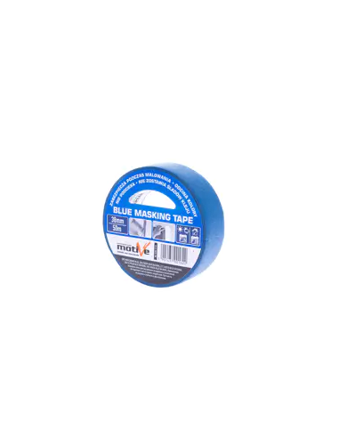 Modrá maskovací páska MOTIVE 38 mm x 50 m.