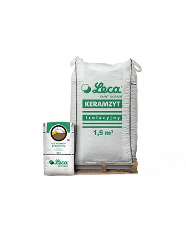 Izolační keramzit Leca 0-5 mm