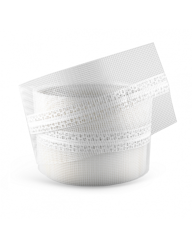 Lišta univerzální PVC s tkaninou Bella Plast BP4 S 10x10 25 m.