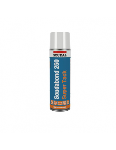 Lepidlo na parozábranovú fóliu v spreji Soudal Soudabond 250 Super Tack 500 ml