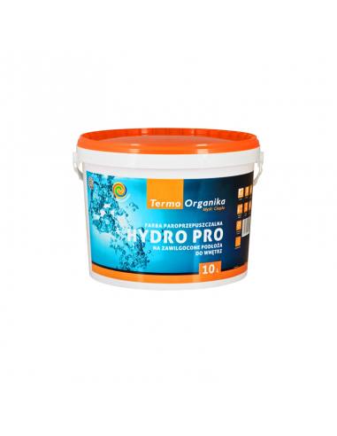 Barva paropropustná Termo Organika HYDRO PRO 10 l.