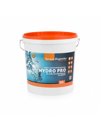 Barva paropropustná Termo Organika HYDRO PRO 20 l.
