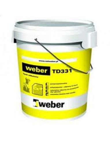 Křemičitan vyrovnávací omítka Weber TD331