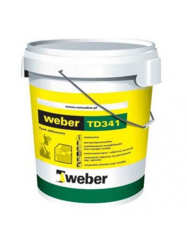 Silikonové omítky Weber TD341 30 kg