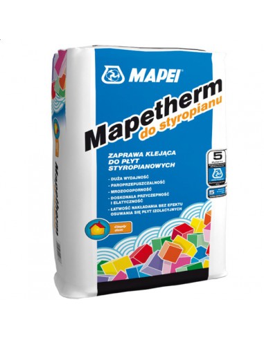 Lepidlo pro rozšířenou polystyrenové Mapei Mapetherm 25 kg