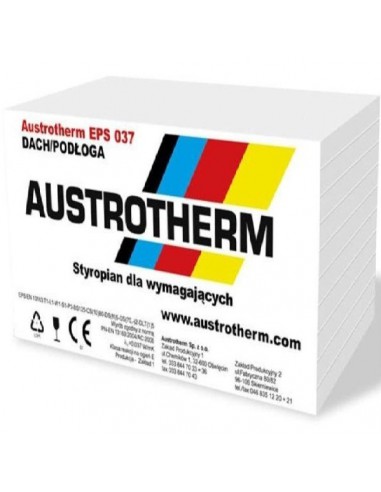 Střešní a podlahový polystyren Austrotherm EPS 037.