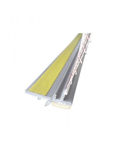 Okenní lišta APU Bella Plast BP13 MIDI světle šedá 250 cm.