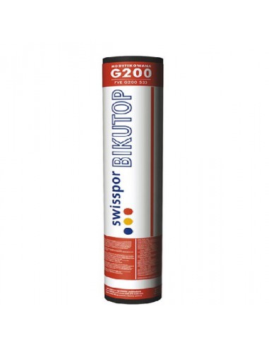 Papa Swisspor BIKUTOP G200 jsou oficiálně schváleny (PYE G200 jsou úředně schválených S33)
