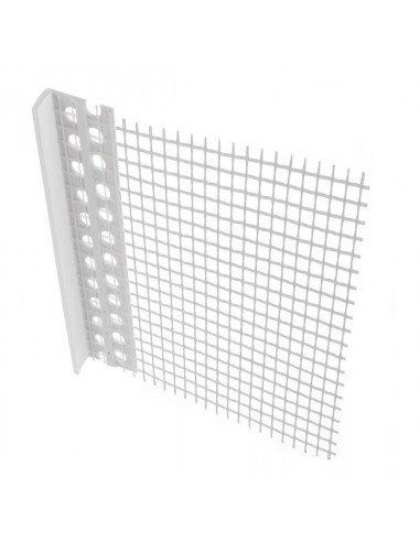 Listwa zakończeniowa PCV z siatką 3 mm 250 cm
