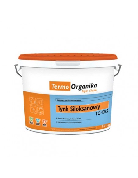 Tynk akrylowo-silikonowy Termo Organika TO-TSA 25 kg
