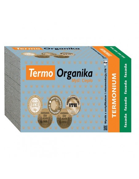 Fasáda z polystyrenu Termo Organika TERMONIUM fasáda.