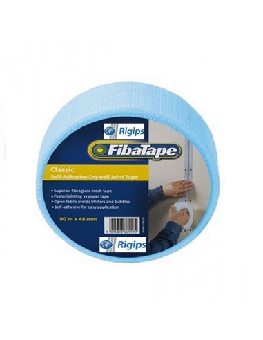 Samolepící mřížka Rigips FibaTape 48 mm x 90 m.