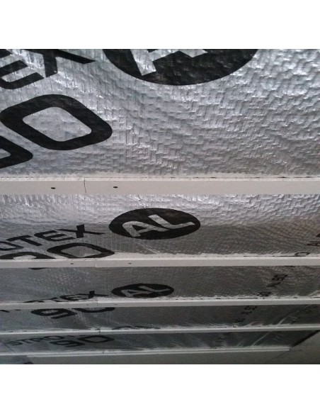 Parní izolační fólie hliníkové STROTEX AL 90, 75 m 2