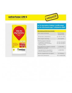 Lepidlo na sítku Weber weberbase UNI S 25 kg 2
