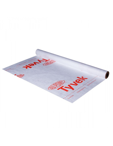 Větruodolnost Tyvek Housewrap.