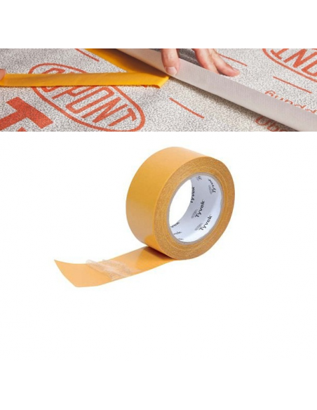 Dvojitý systém pásky oboustranné Tyvek 50 mm x 25 MB