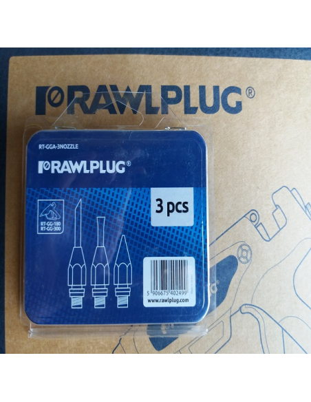 Horko-klihová RawlPlug 80W