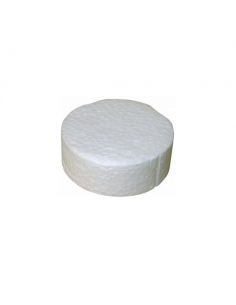 Bílé polystyrénové zátky 67 mm (100 ks)