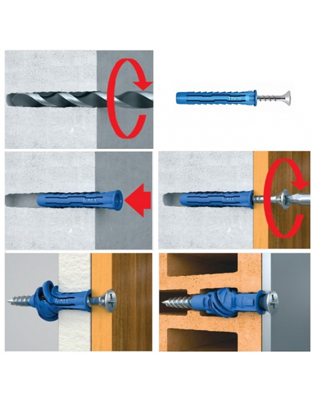 RawlPlug hmoždinky 4ALL 6,0 x 60 mm (25 ks)