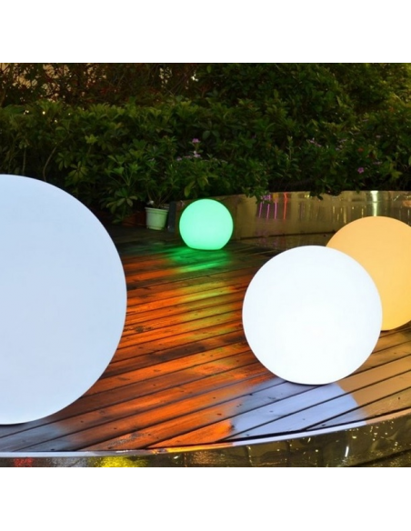 Kula ogrodowa LED SOLARNA RGB 40'