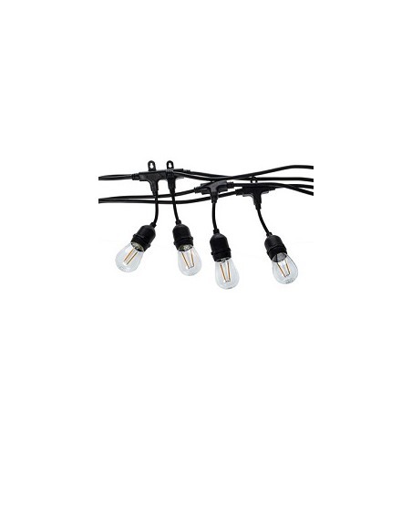 Girlanda s vláknovými žárovkami 10 bm