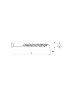 Šrouby RawlPlug R-WBT-61075 (100 ks). 2
