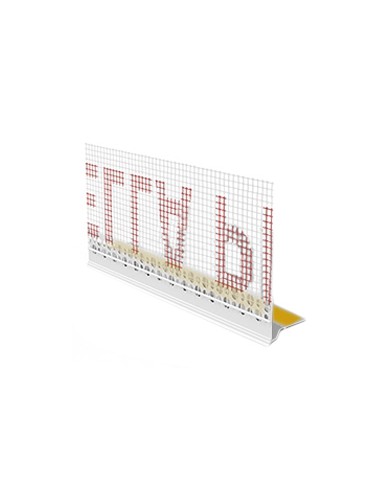 Okapní lišta se síťkou pro startovací lišty 250 cm.