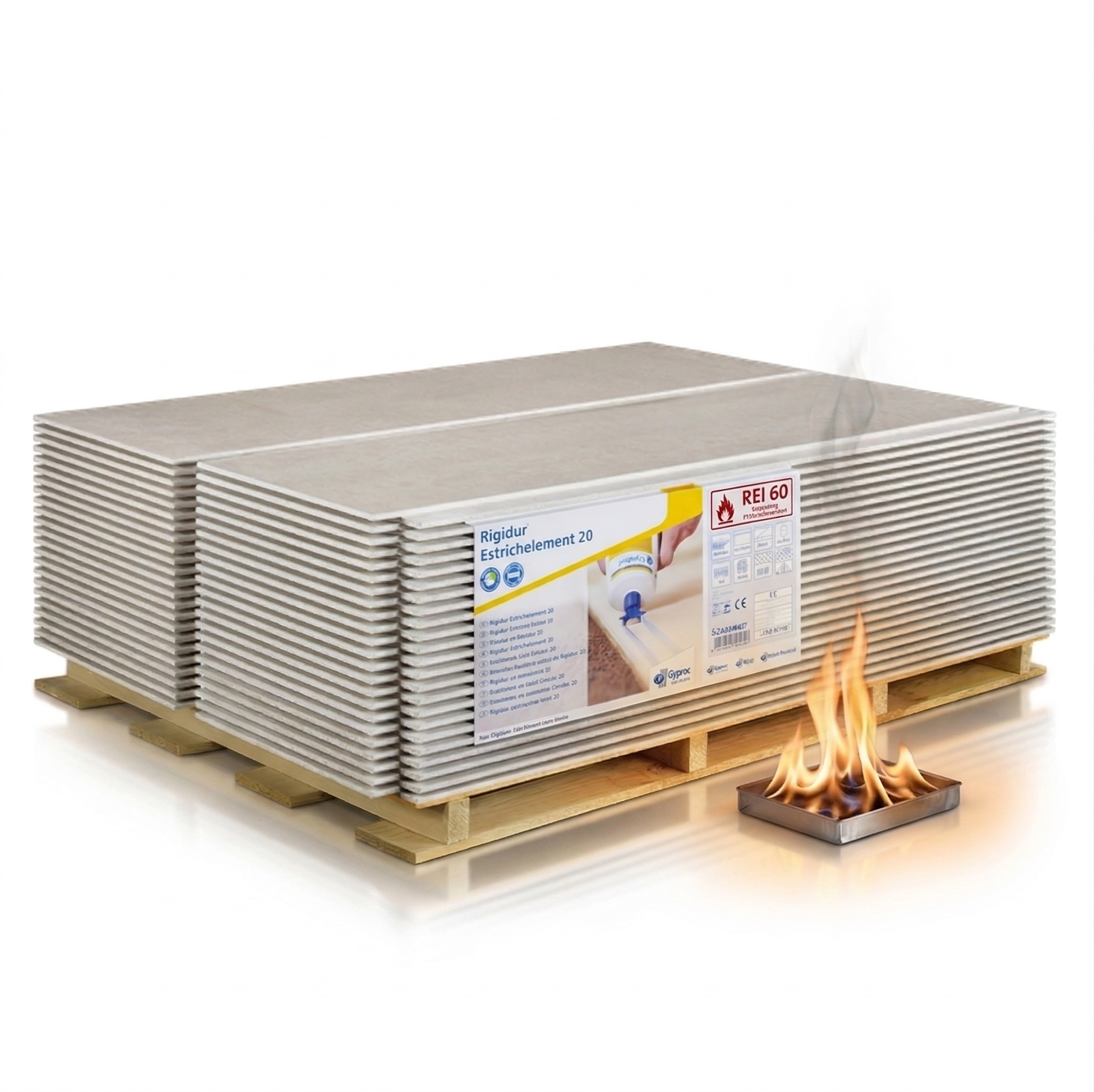 Jak spełnić wymogi ppoż dla podłóg i stropów? Dobór płyt Rigips Rigidur do klas REI (od 30 do 120)